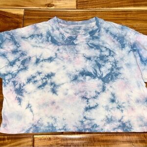 Tie-Dye Cropped T-Shirt